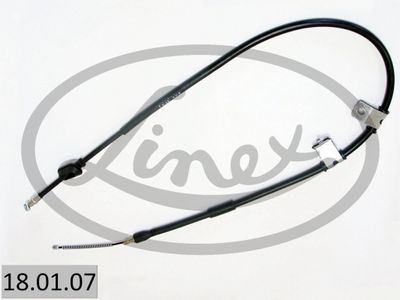 Cable Pull, parking brake LINEX 18.01.07