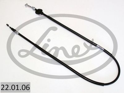 Cable Pull, parking brake LINEX 22.01.06