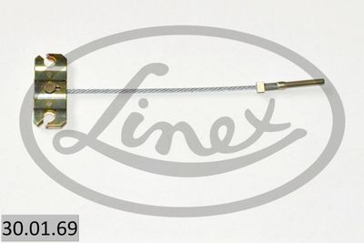 Cable Pull, parking brake LINEX 30.01.69