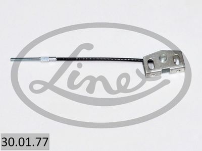 Cable Pull, parking brake LINEX 30.01.77