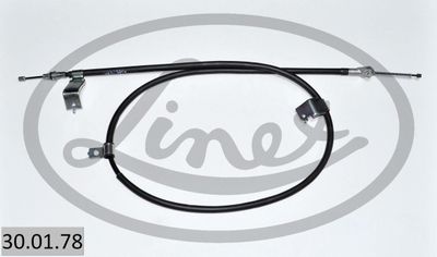 Cable Pull, parking brake LINEX 30.01.78
