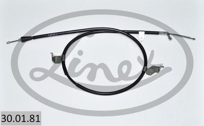 Cable Pull, parking brake LINEX 30.01.81