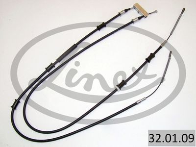 Cable Pull, parking brake LINEX 32.01.09