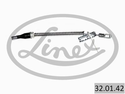 Cable Pull, parking brake LINEX 32.01.42