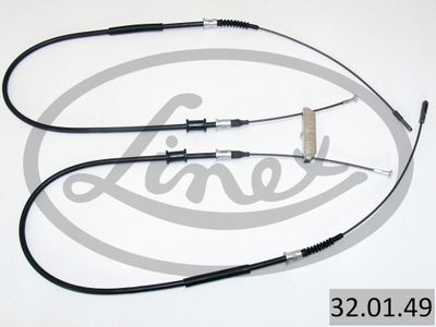 Cable Pull, parking brake LINEX 32.01.49