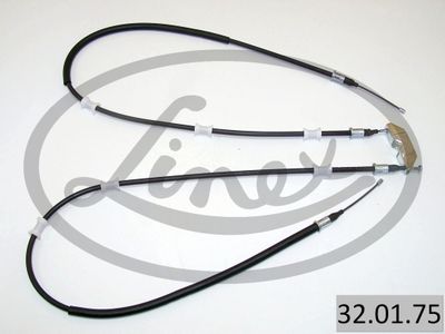 Cable Pull, parking brake LINEX 32.01.75
