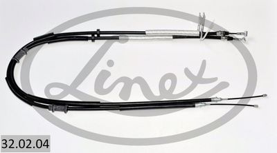 Cable Pull, parking brake LINEX 32.02.04