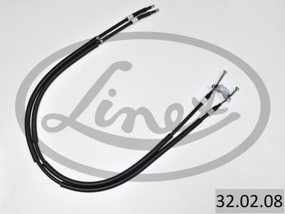 Cable Pull, parking brake LINEX 32.02.08