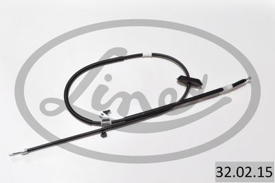 Cable Pull, parking brake LINEX 32.02.15