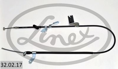 Cable Pull, parking brake LINEX 32.02.17