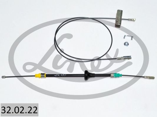LINEX 32.02.22 Cable Pull, parking brake