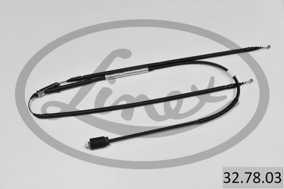 Cable Pull, parking brake LINEX 32.78.03