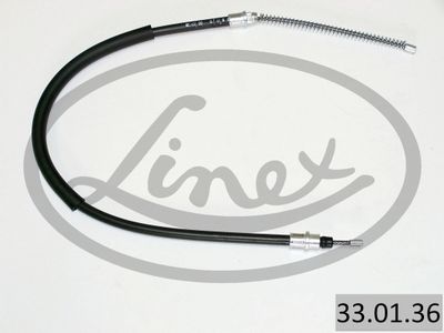 Cable Pull, parking brake LINEX 33.01.36