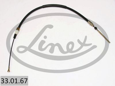 Cable Pull, parking brake LINEX 33.01.67