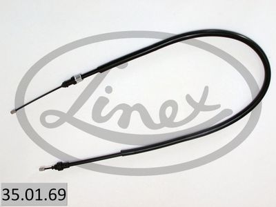 Cable Pull, parking brake LINEX 35.01.69