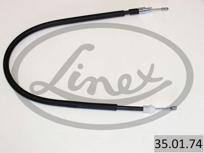 Cable Pull, parking brake LINEX 35.01.74