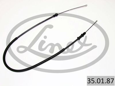 Cable Pull, parking brake LINEX 35.01.87