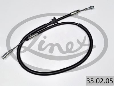 Cable Pull, parking brake LINEX 35.02.05
