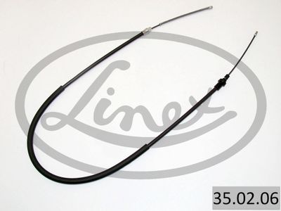 Cable Pull, parking brake LINEX 35.02.06
