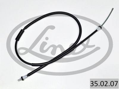 Cable Pull, parking brake LINEX 35.02.07