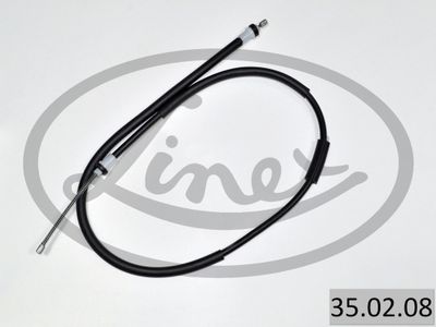 Cable Pull, parking brake LINEX 35.02.08