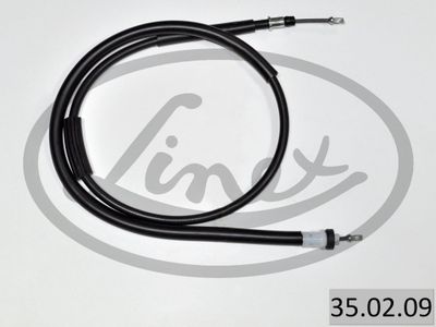 Cable Pull, parking brake LINEX 35.02.09