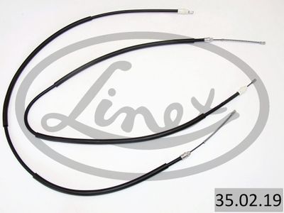 Cable Pull, parking brake LINEX 35.02.19