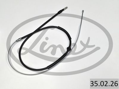 Cable Pull, parking brake LINEX 35.02.26