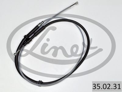 Cable Pull, parking brake LINEX 35.02.31