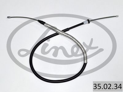 Cable Pull, parking brake LINEX 35.02.34