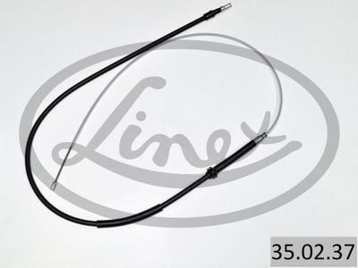 Cable Pull, parking brake LINEX 35.02.37