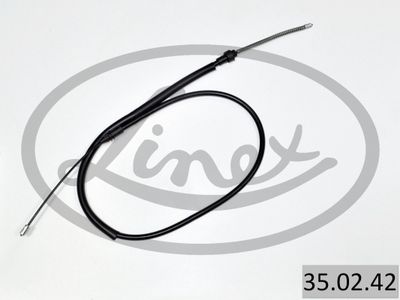 Cable Pull, parking brake LINEX 35.02.42
