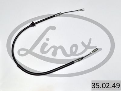 Cable Pull, parking brake LINEX 35.02.49