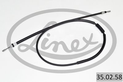 Cable Pull, parking brake LINEX 35.02.58