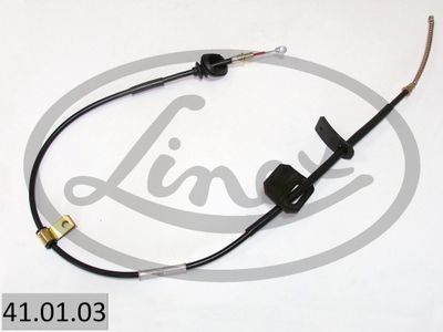 Cable Pull, parking brake LINEX 41.01.03