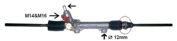 LIZARTE 01.16.2590 Steering Gear