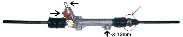 LIZARTE 01.16.2593 Steering Gear