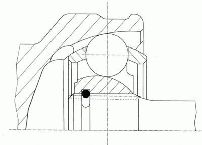 Joint Kit, drive shaft LÖBRO 303476