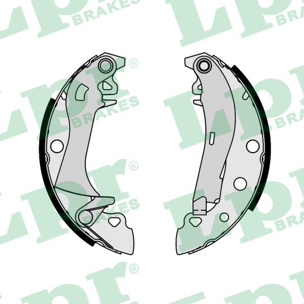 LPR 00720 Brake Shoe Set
