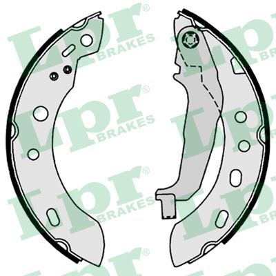 LPR 01002 Brake Shoe Set