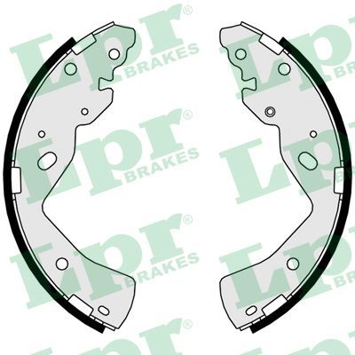 LPR 01019 Brake Shoe Set