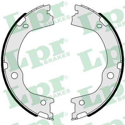 LPR 01047 Brake Shoe Set, parking brake