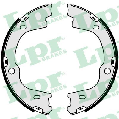 LPR 01057 Brake Shoe Set, parking brake
