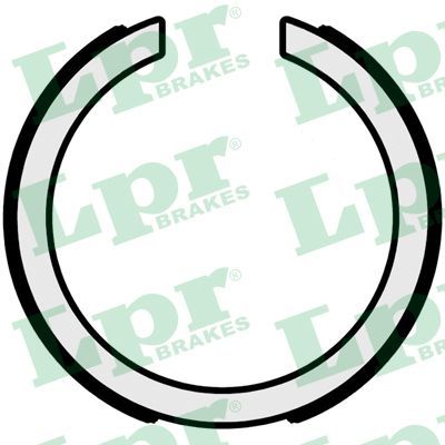 LPR 01095 Brake Shoe Set, parking brake