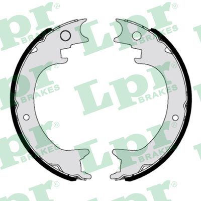 LPR 01198 Brake Shoe Set, parking brake