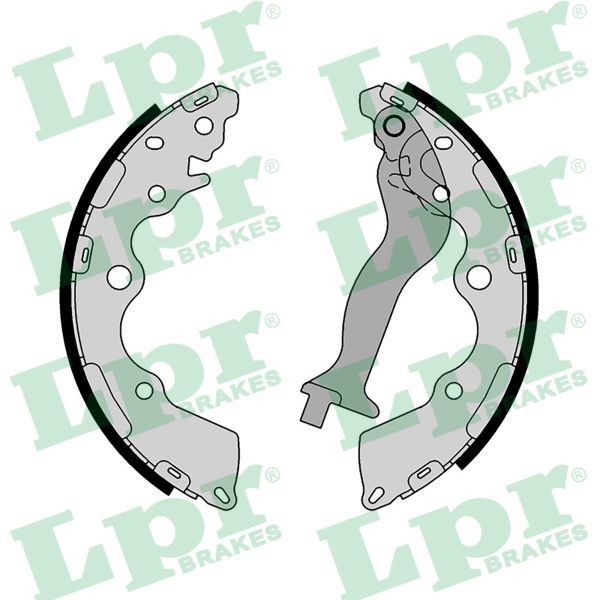 LPR 01201 Brake Shoe Set