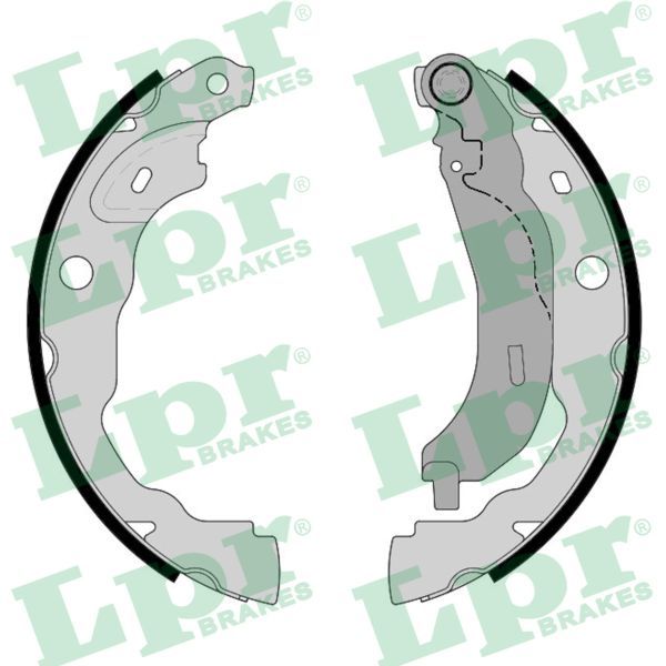 LPR 01216 Brake Shoe Set