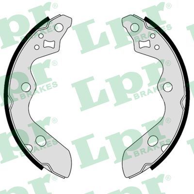 LPR 01218 Brake Shoe Set