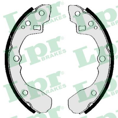 LPR 04840 Brake Shoe Set