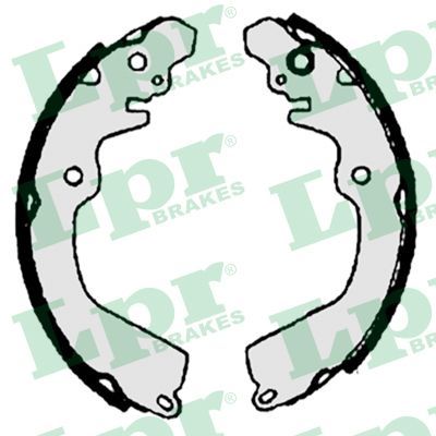 LPR 05245 Brake Shoe Set